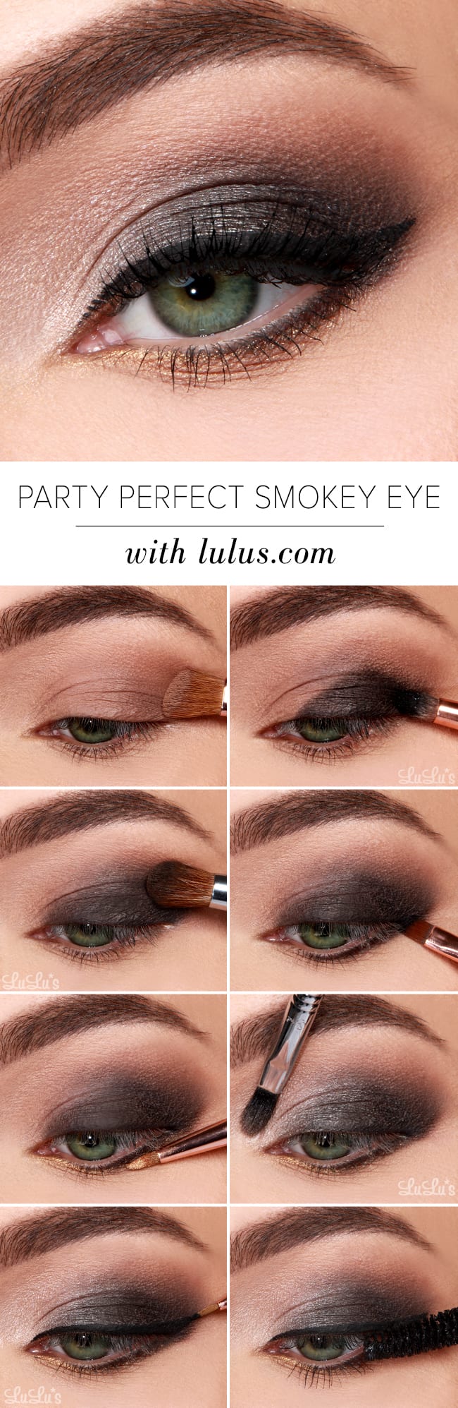 Party Perfect Smokey Eyeshadow Tutorial