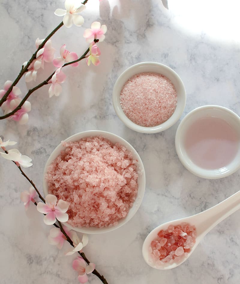 Coconut Rose Body Scrub DIY Fashion Blog