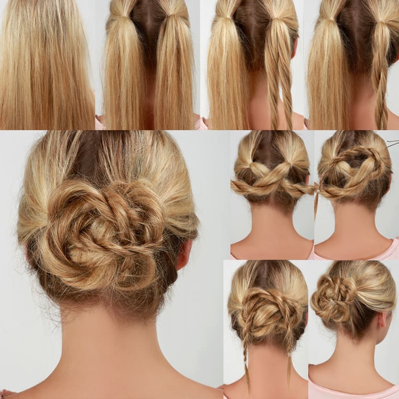 Lulus How-To: Bun with a Twist Hair Tutorial  Fashion Blog