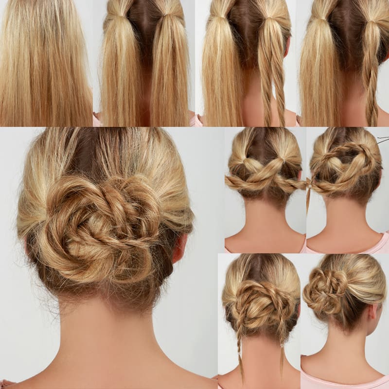 Lulus How-To: Bun with a Twist Hair Tutorial Fashion Blog Lulus How-To: Bun with a Twist Hair Tutorial Fashion Blog