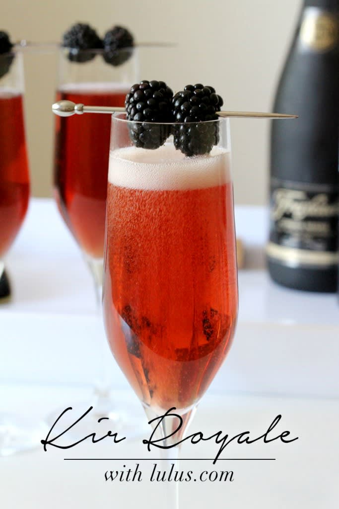 Kir Royal Sektcocktail - Rezepte Suchen
