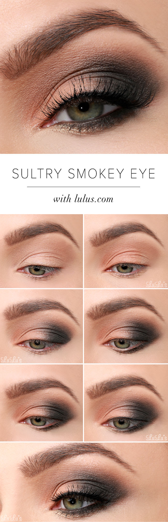 Sultry Smokey Eye Makeup Tutorial