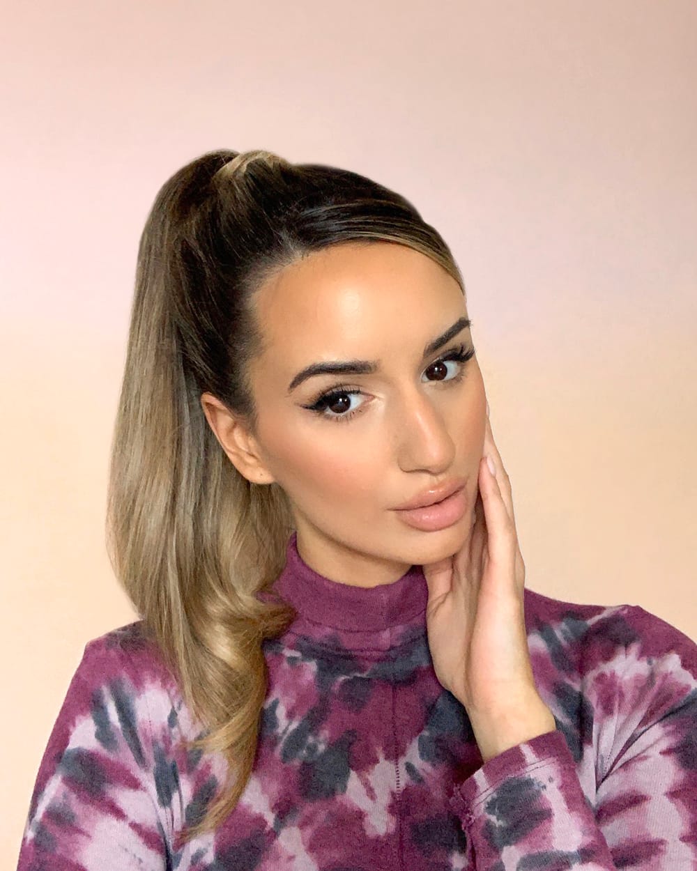 90's ponytail
