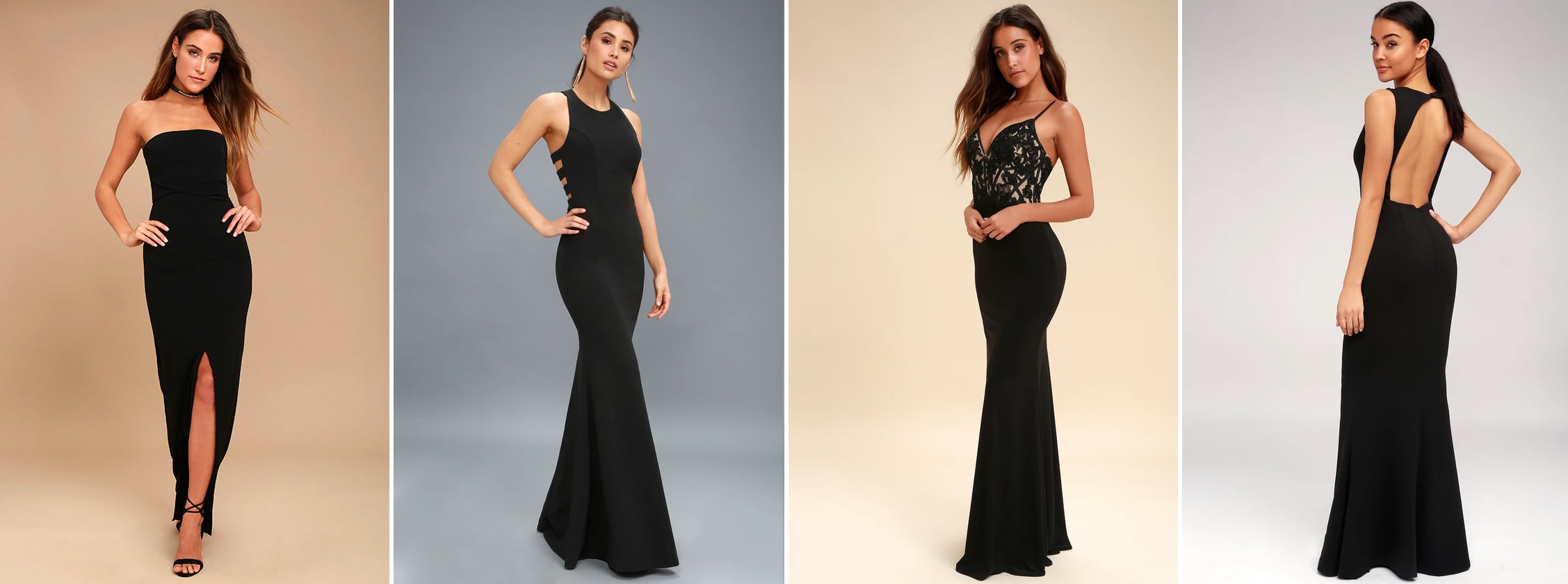 black prom dress lulus