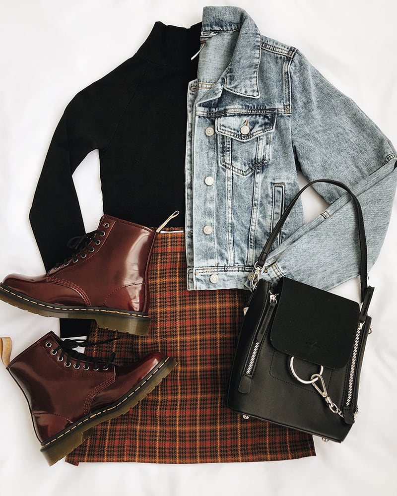 outfits with chunky boots