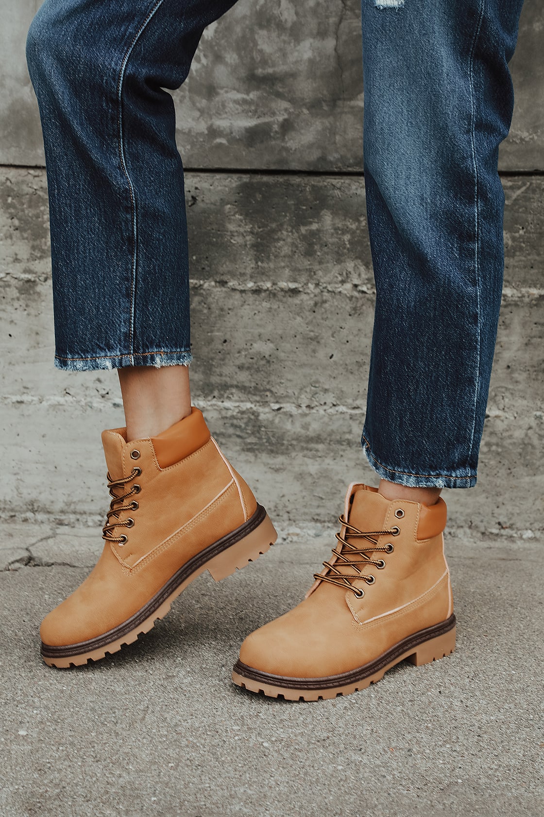 winter chunky boots