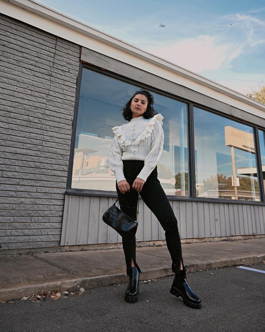 winter chunky boots