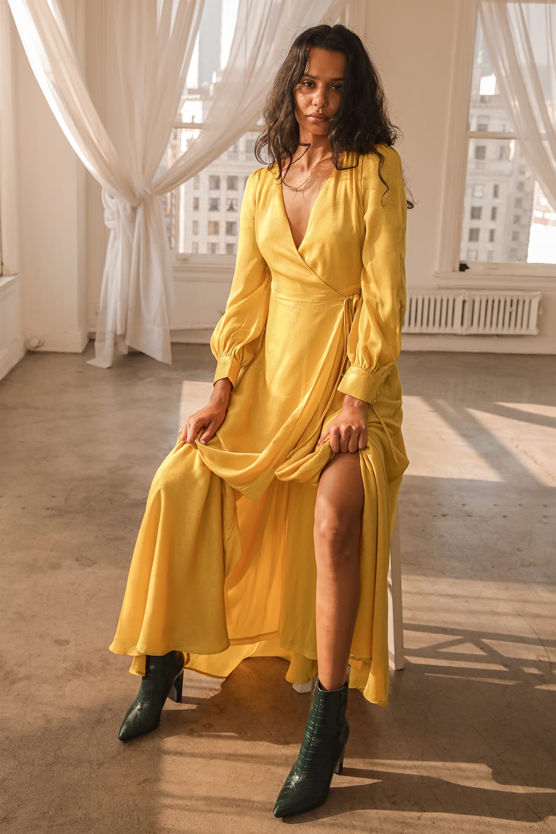 yellow spring dress 2021