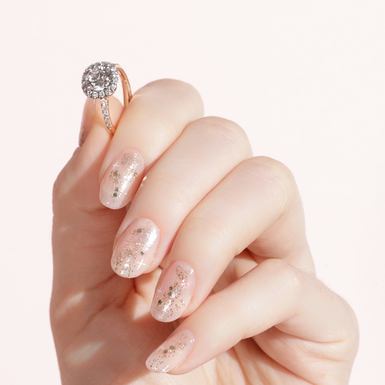 manicure inspiration - lulus bridal