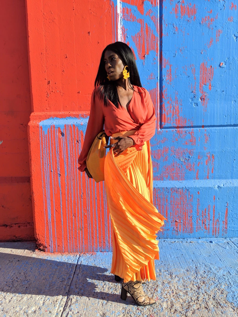 orange and yellow outfits