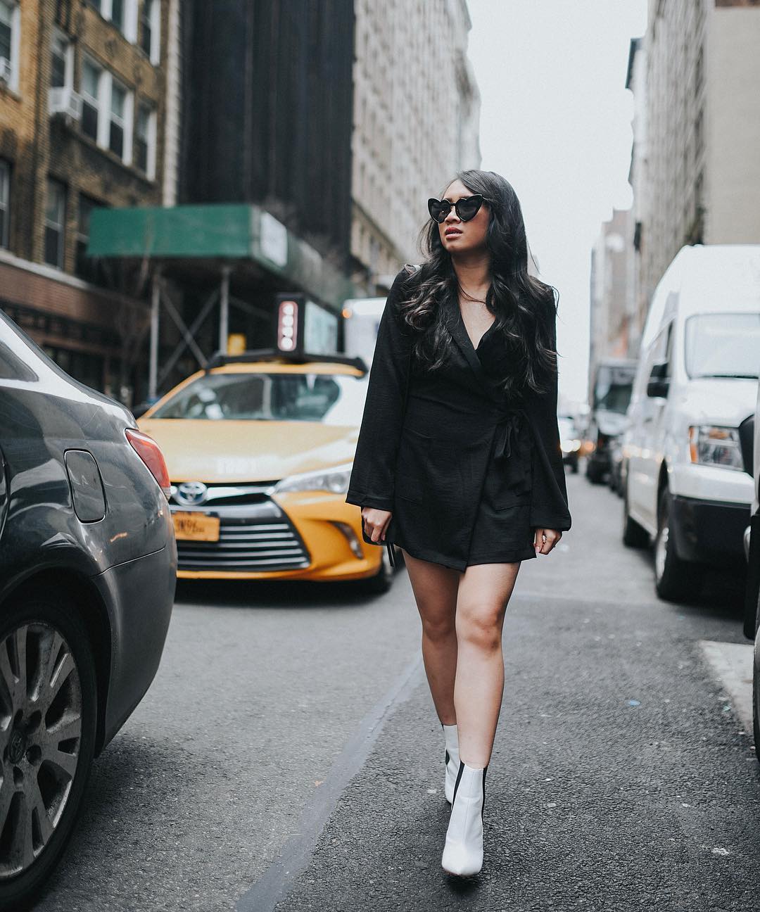 white booties with dress