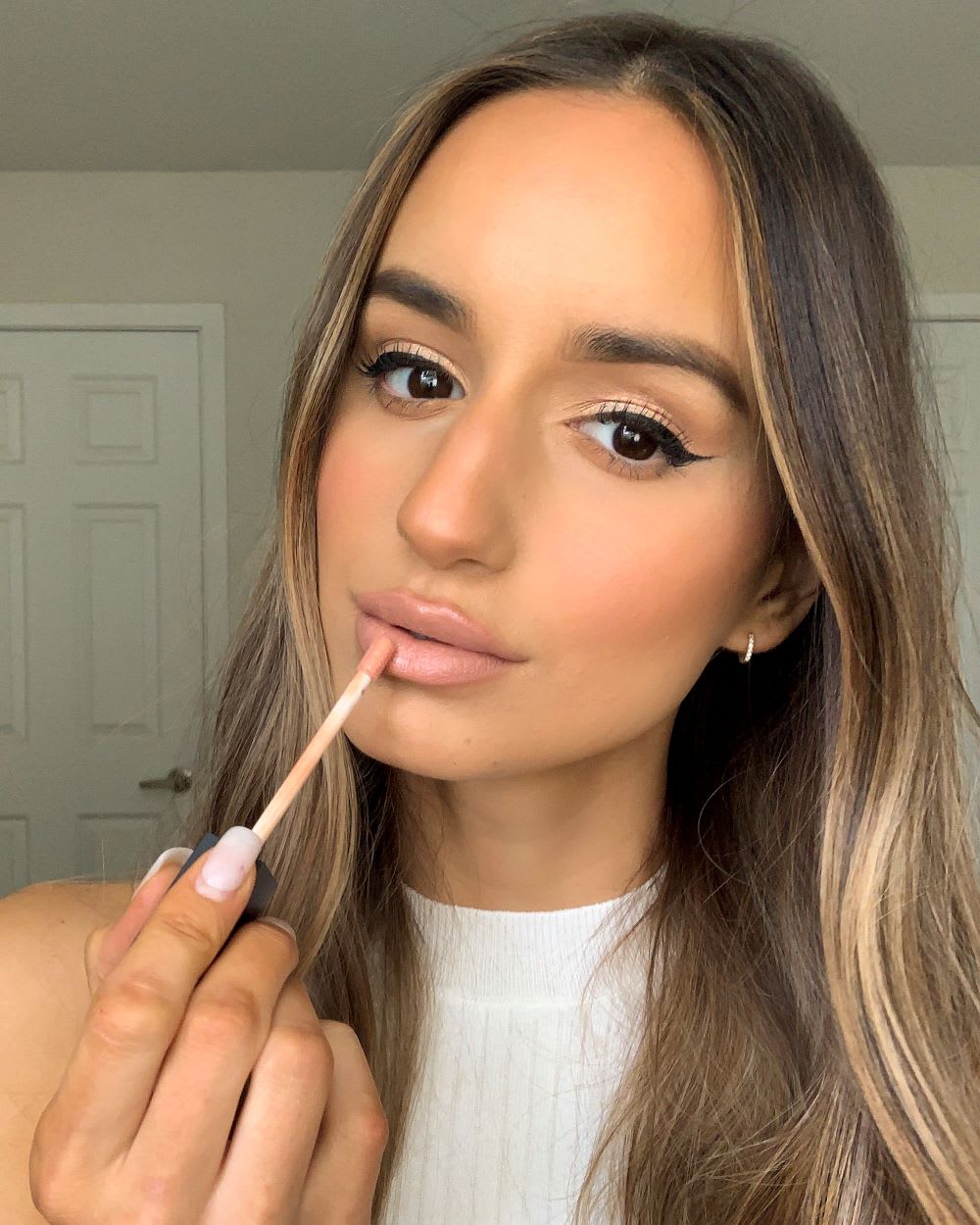 shimmer eye makeup how-to glitter eyeshadow