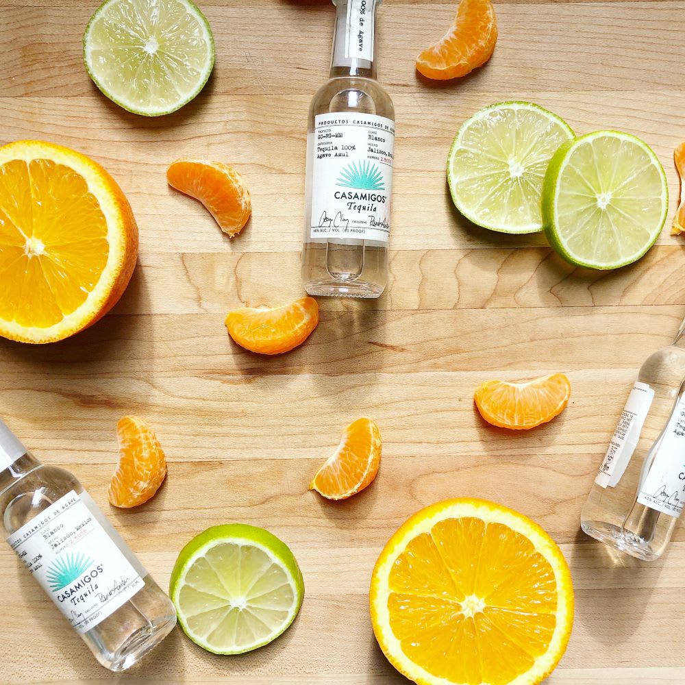 citrus margarita on the rocks