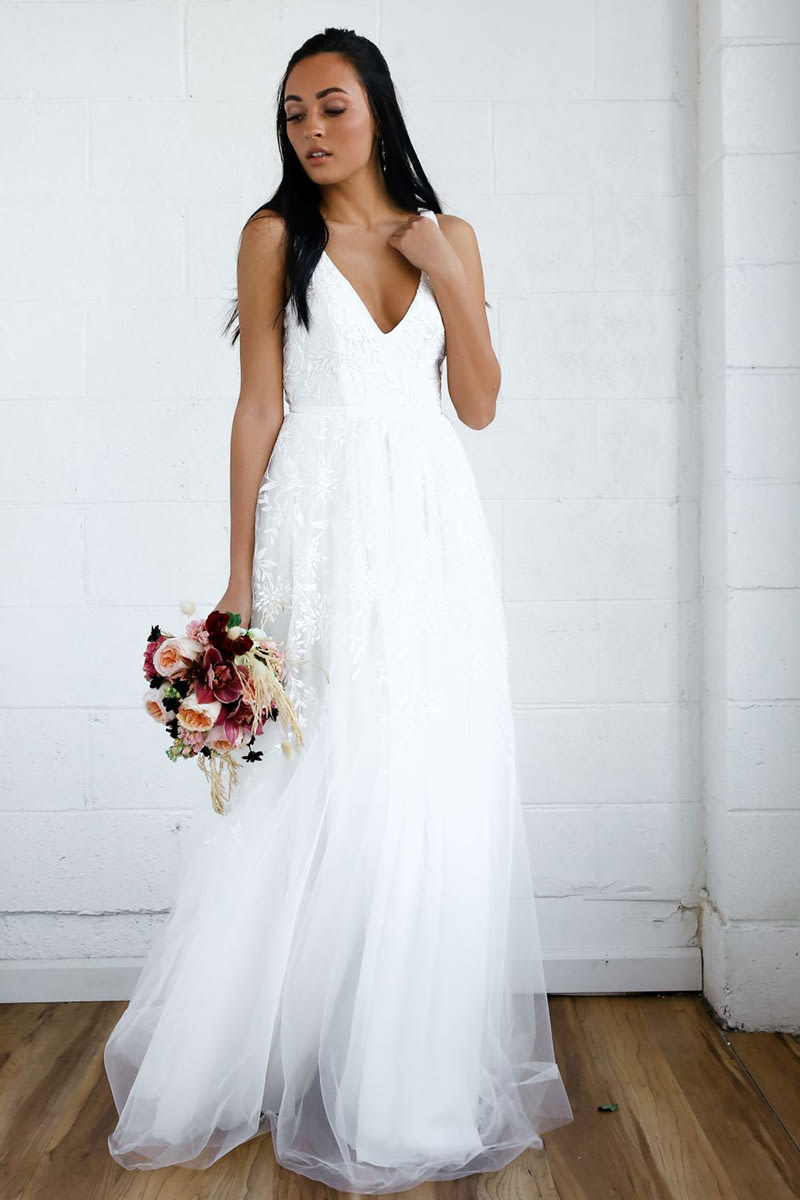 not expensive wedding dresses
