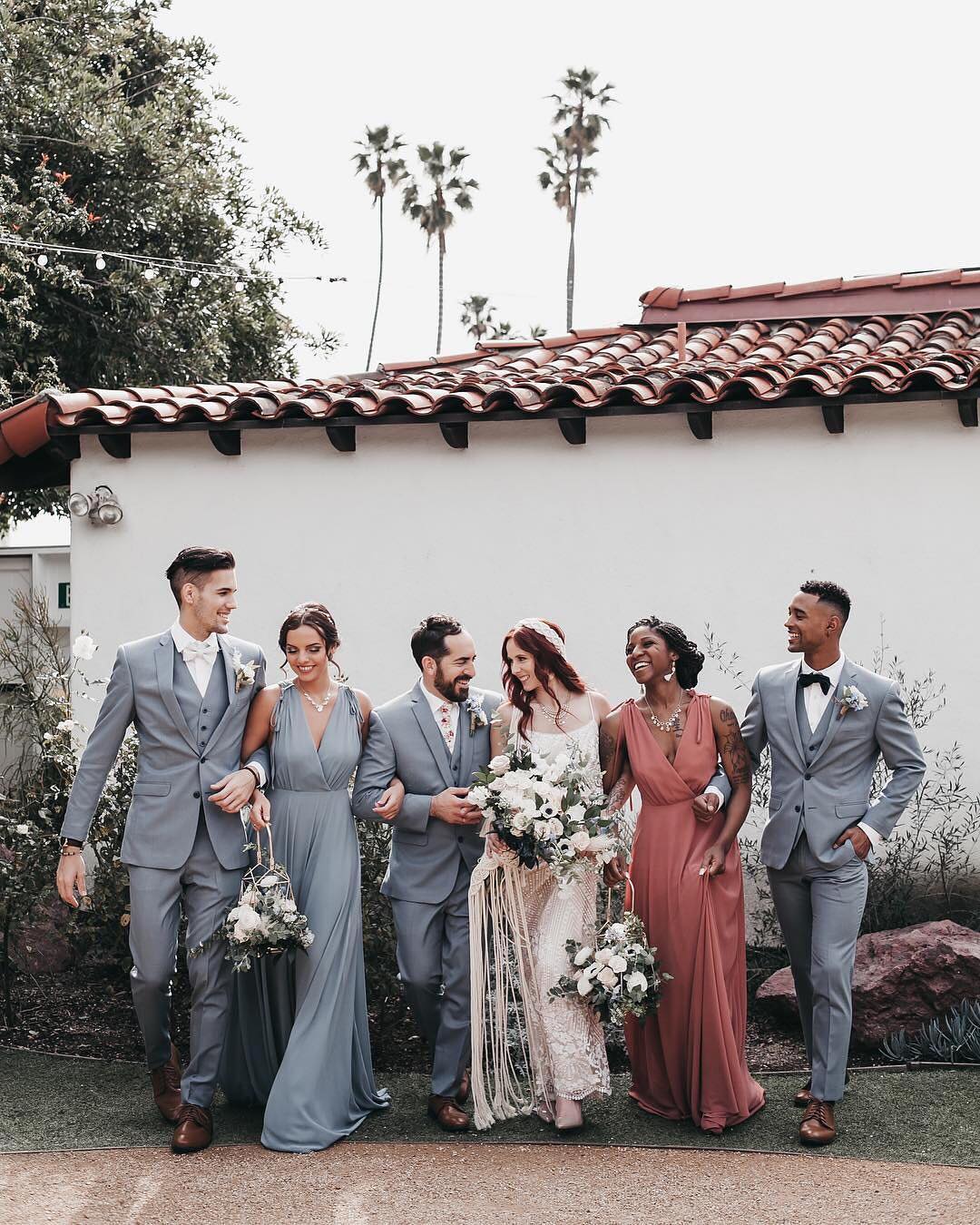 dusty blue bridesmaid dresses lulus