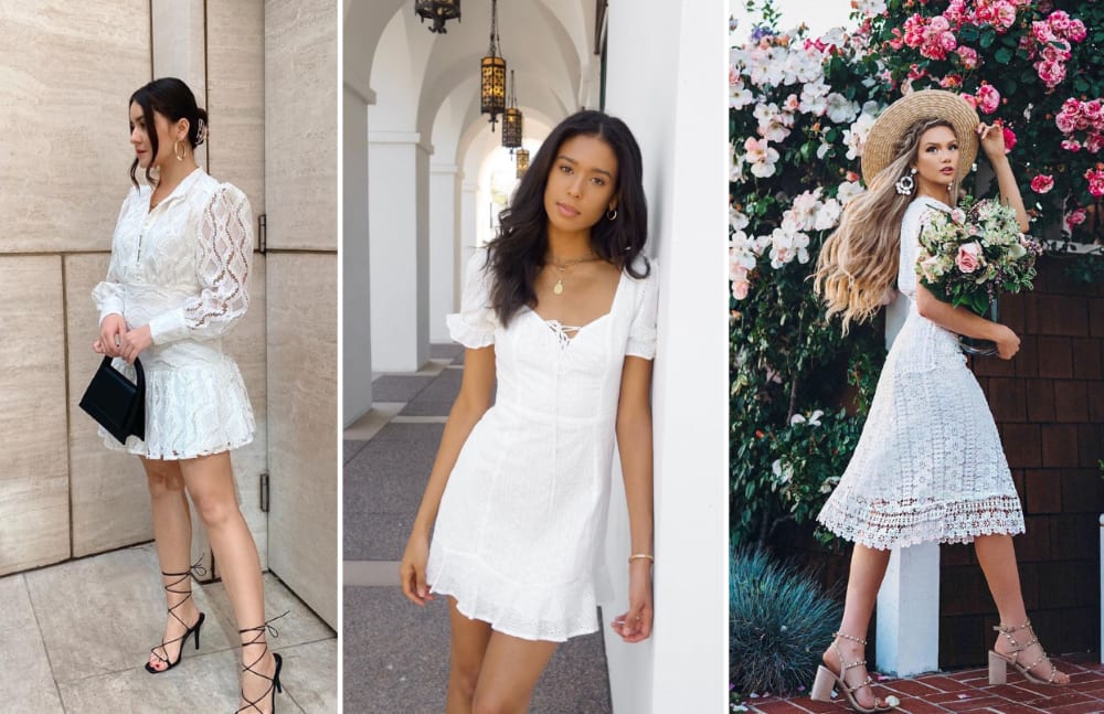 White Spring Dress Picks for Every 