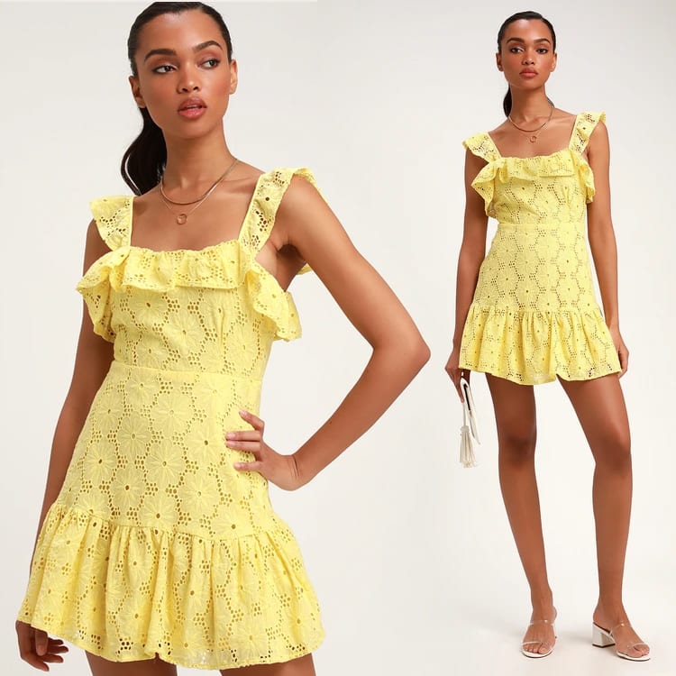 11 Eyelet Clothing Pieces That Will Up the Feminine Factor This Spring