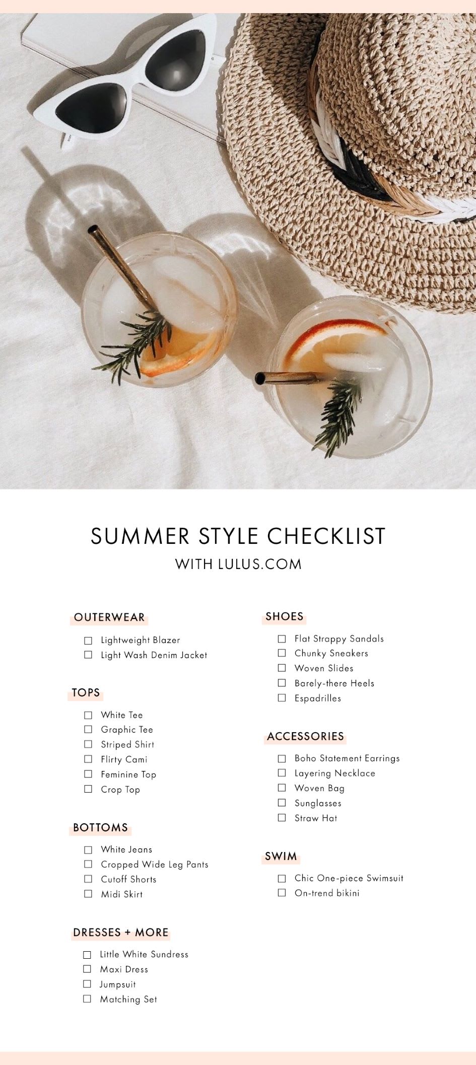 Build The Ultimate Summer Capsule Wardrobe With Our Style