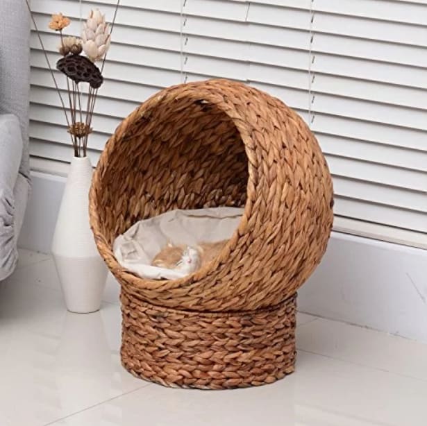 boho cat bed