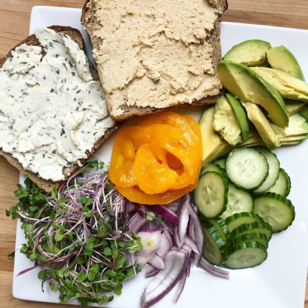 The Perfect Healthy Veggie Sandwich Recipe - Lulus.com Fashion Blog
