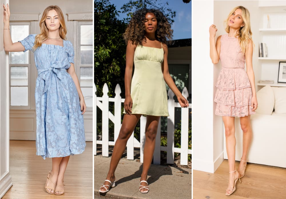 wrap dress graduation