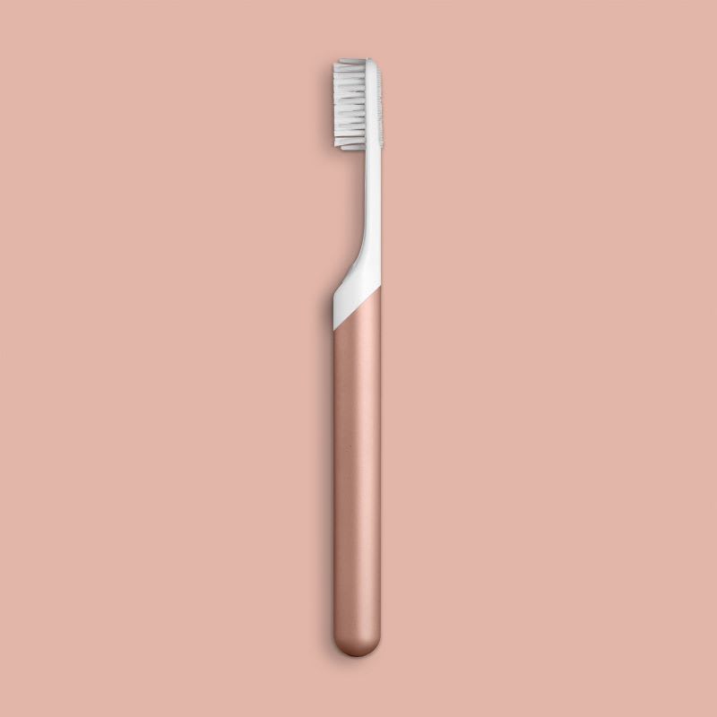 quip blush and white electric toothbrush