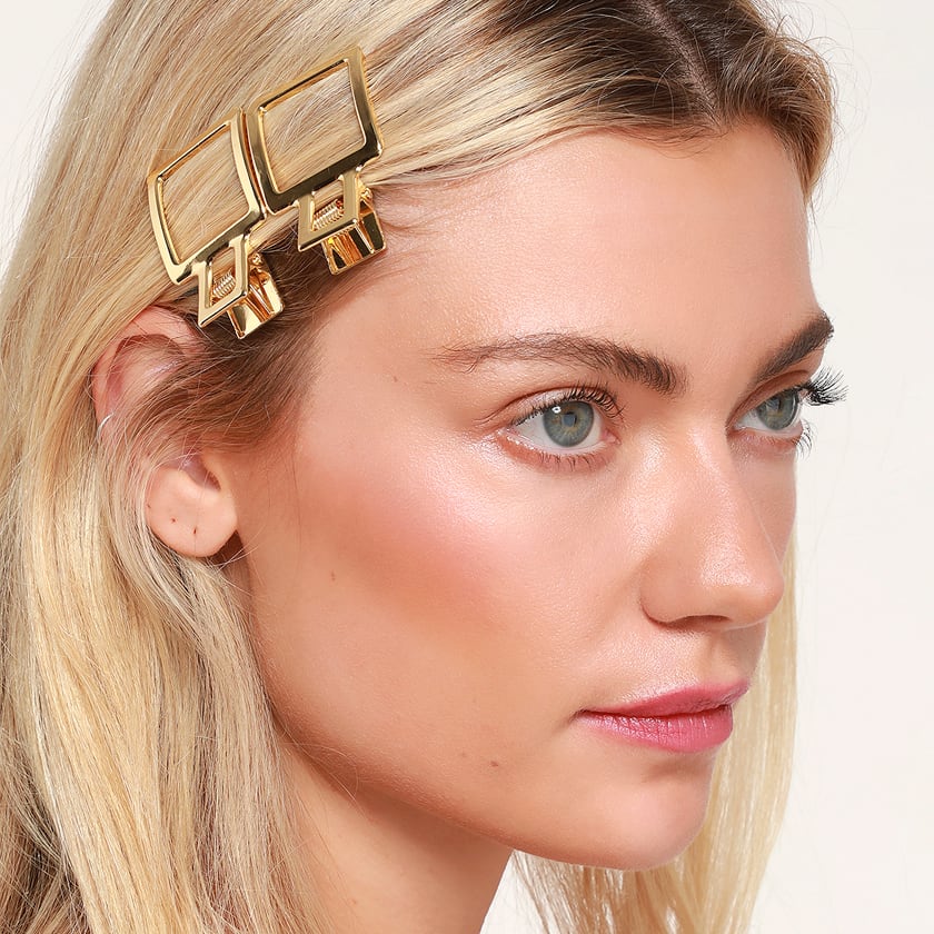 gold hair clips: summer accessories, summer outfits, cute summer outfits, summer clot,hes for women summer style, ladies summer clothes