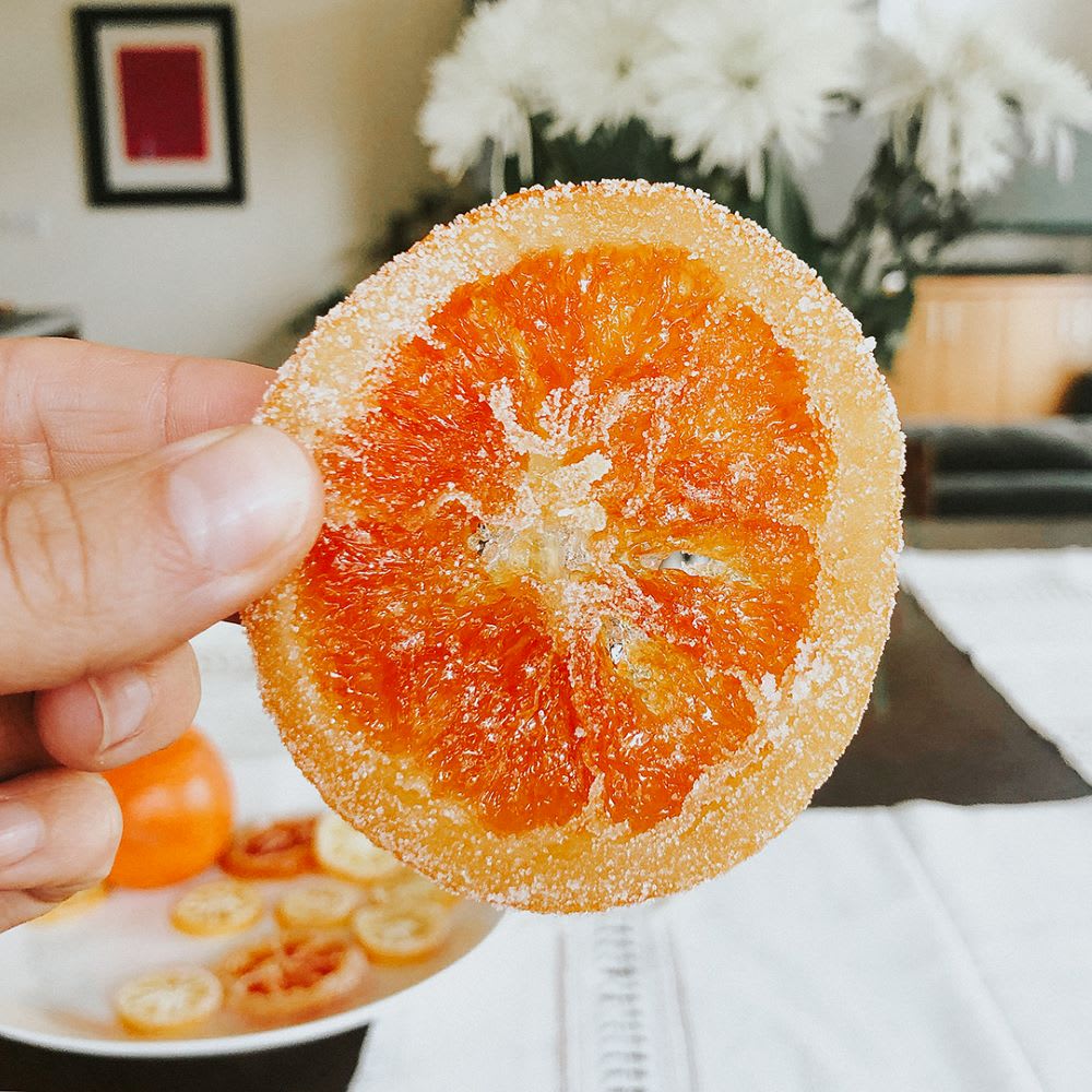 Get in on the Sumo Citrus Craze With Candied Orange Slices