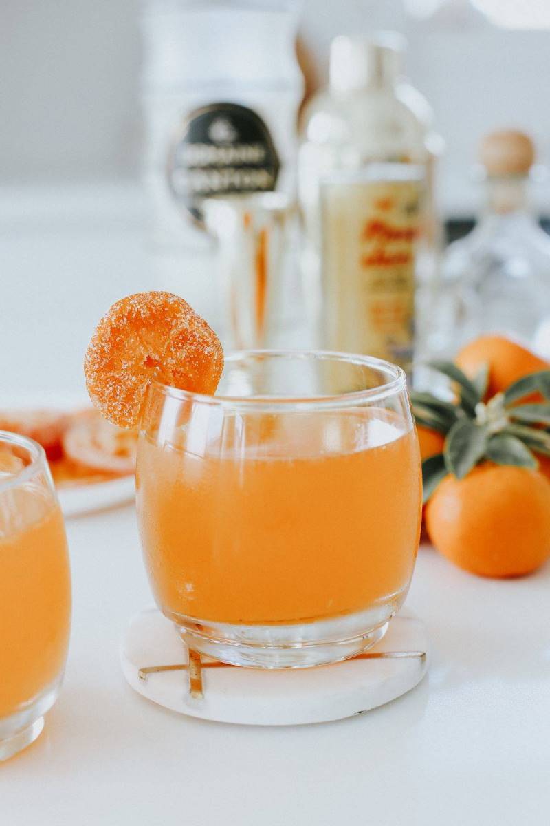 Mandarin Cocktail Toast to Summer with a Mandarin Tequila Smash!