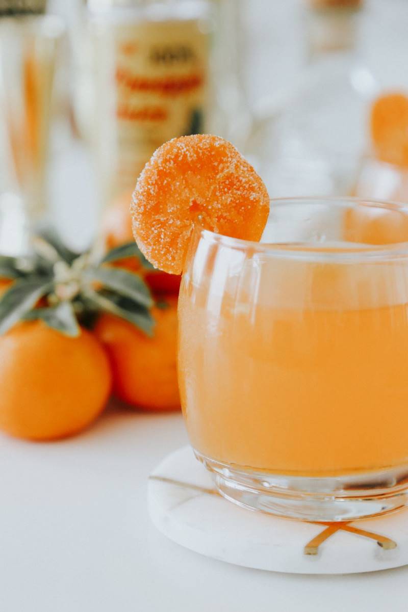 Mandarin Cocktail : Toast to Summer with a Mandarin Tequila Smash!
