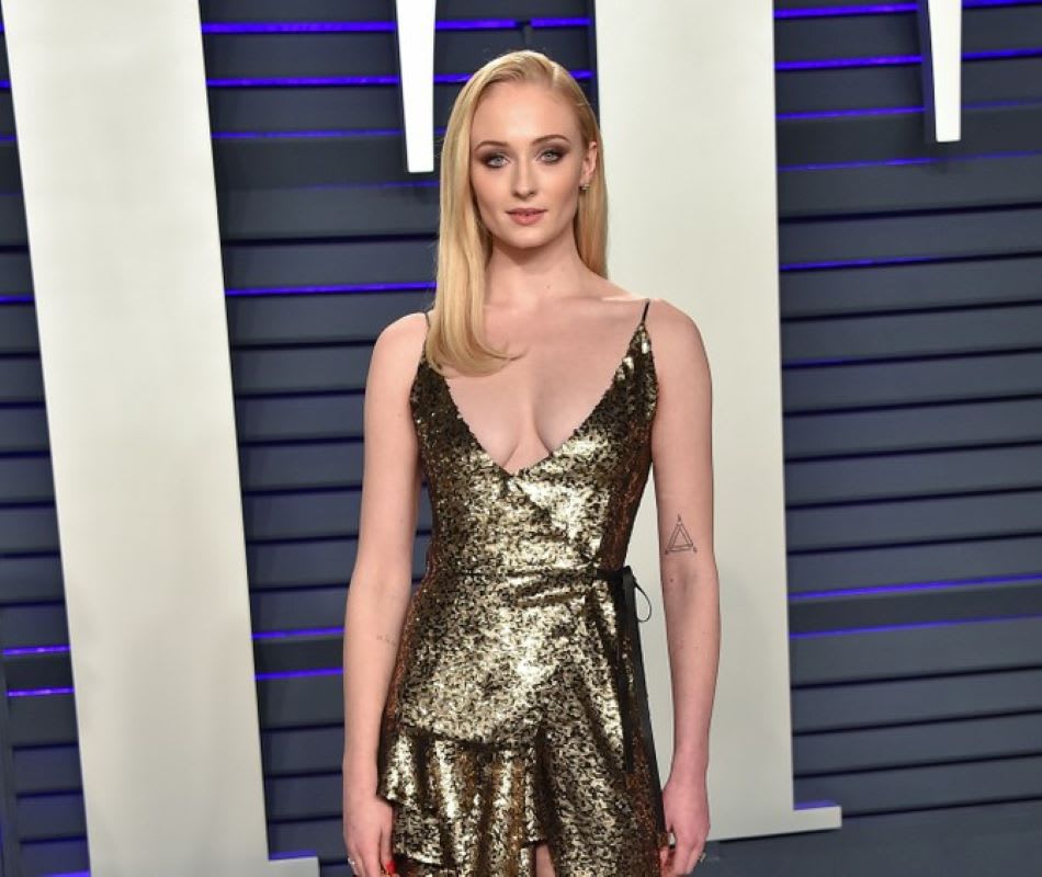 Sophie Turner's Louis Vuitton Wedding Dress