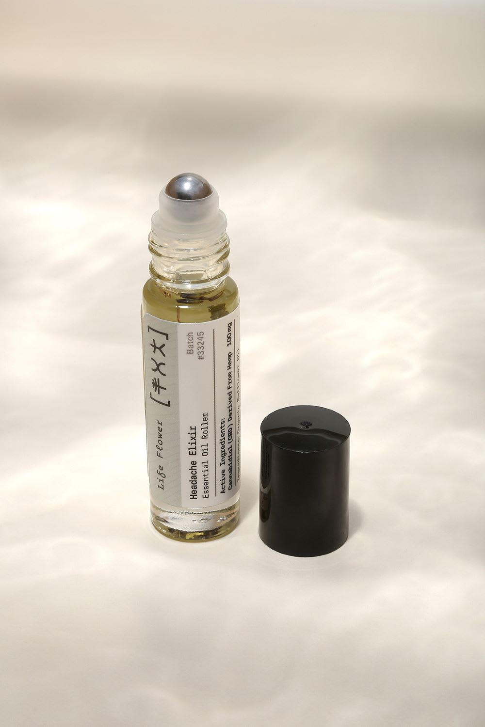 life flower cbd headache roller
