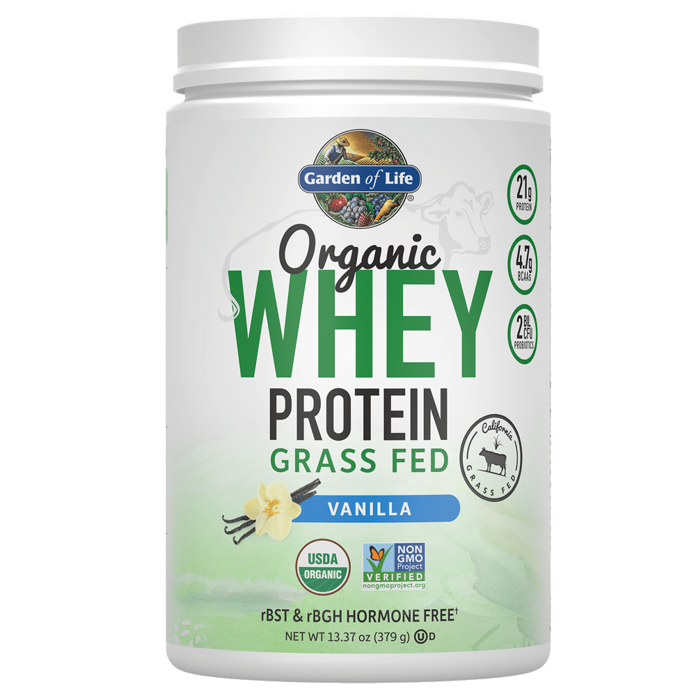 garden of life organic whey protein