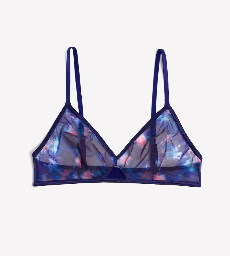 J.Crew,J. CREW J.Crew Point D'Esprit French Bralette - WEAR