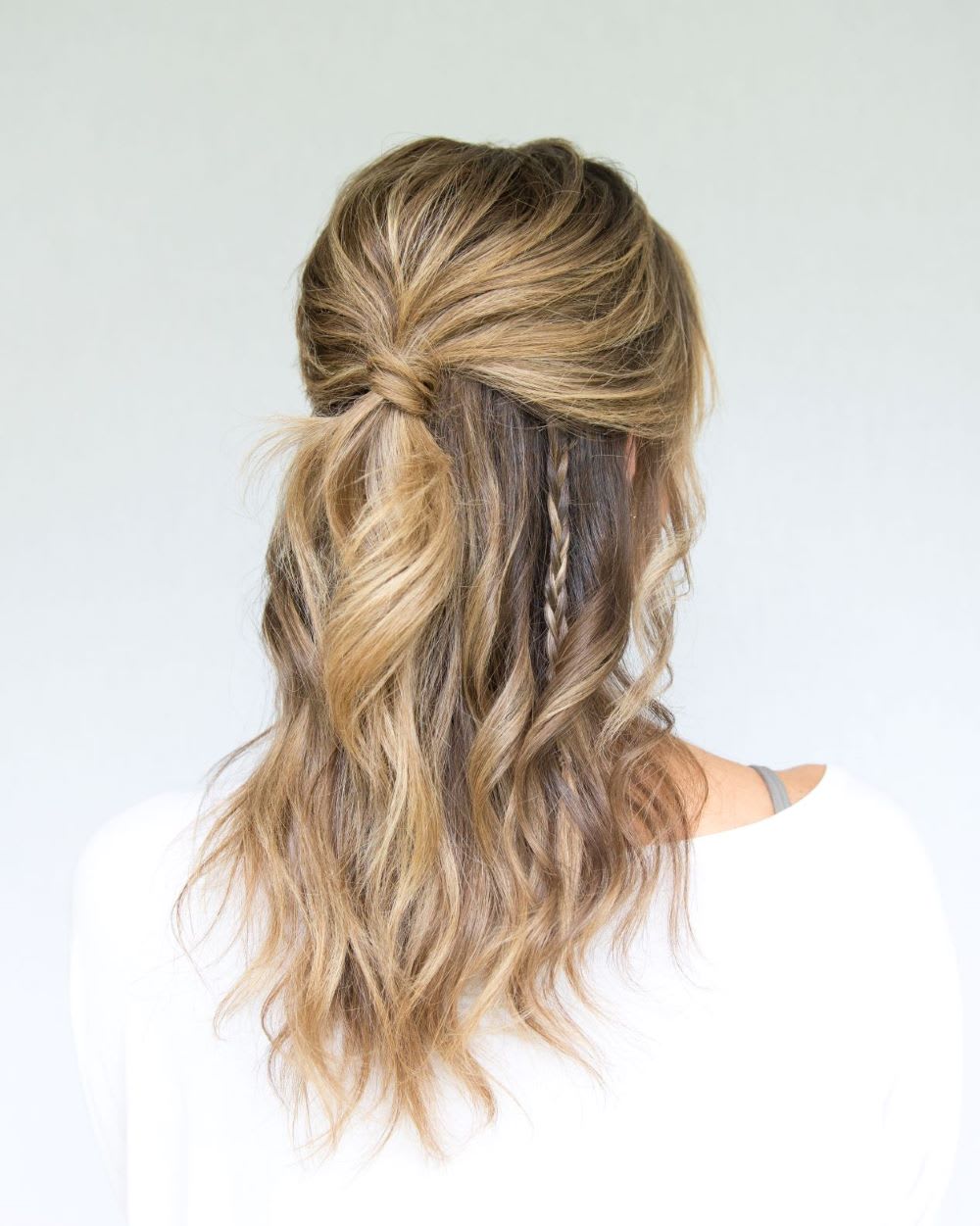 Go Boho This With Half-Up Half-Down Hairstyle  Fashion Blog