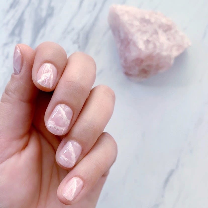 Vintage Pink | Pink gel nails, Gel nails, Dark pink nails