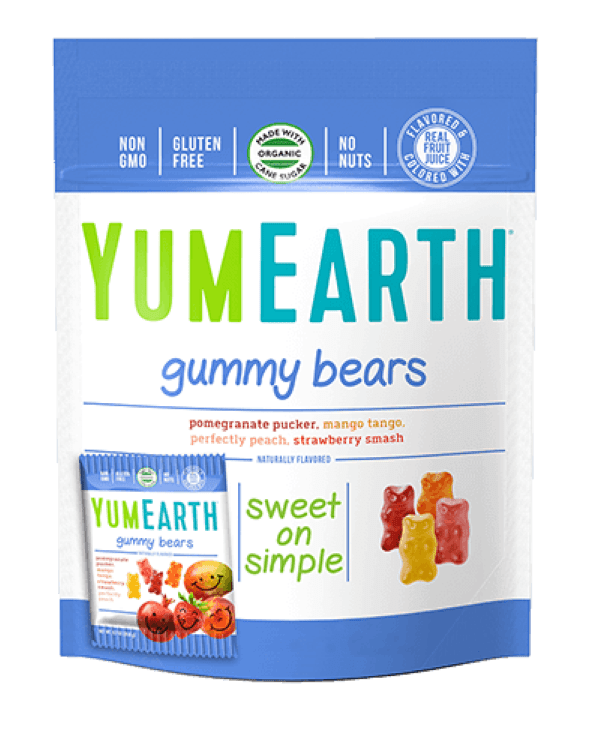 healthy candy gummy bears from YumEarth