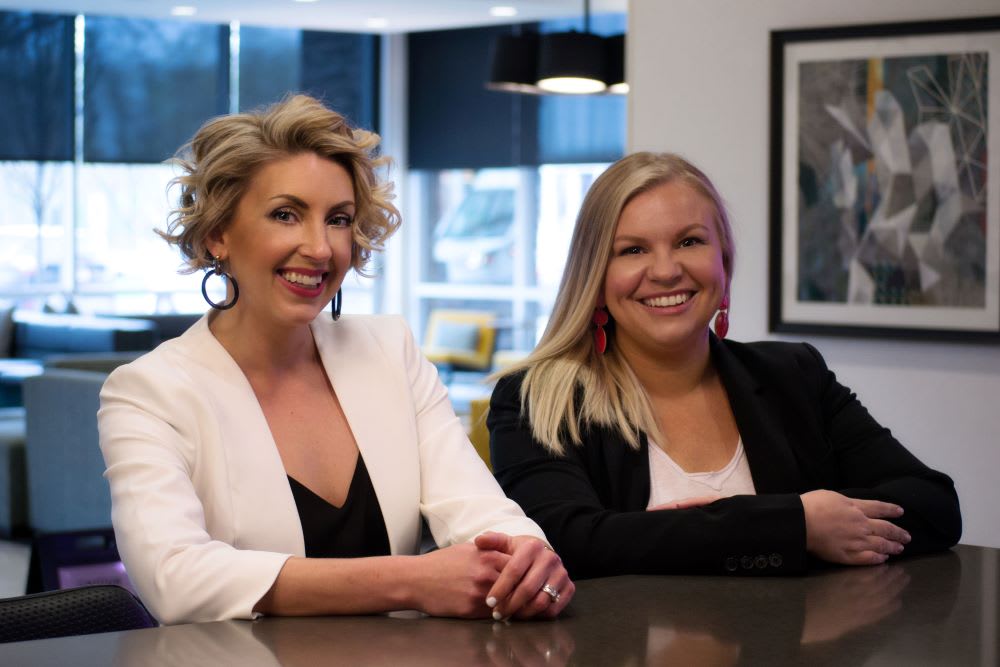 tia and linsey of infertileAF infertility support community