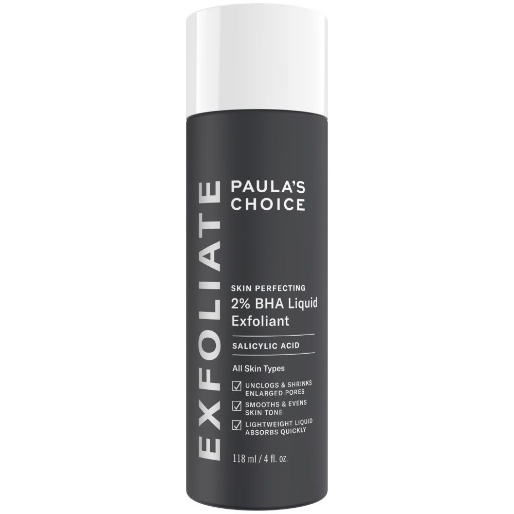paulas choice salicylic acid exfoliant as one of the best acne treatment products