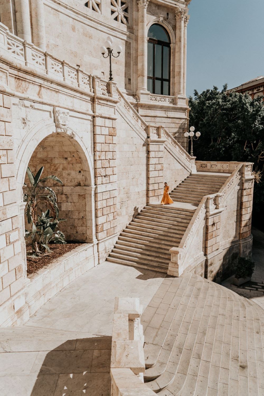 view of things to do in sardinia- steps
