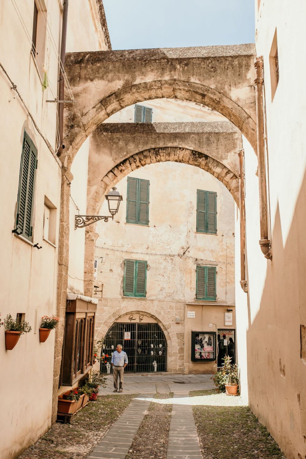 view of street in sardinia travel guide
