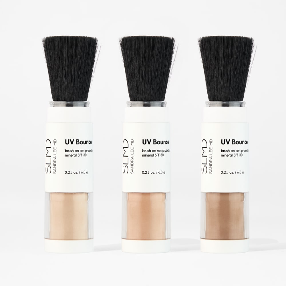 sunscreen powder for beauty routine by slmd