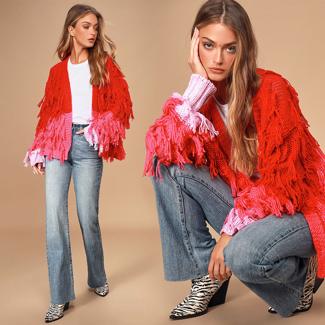 The Briarton Sweater -  A Playful Patchwork of Fall Color