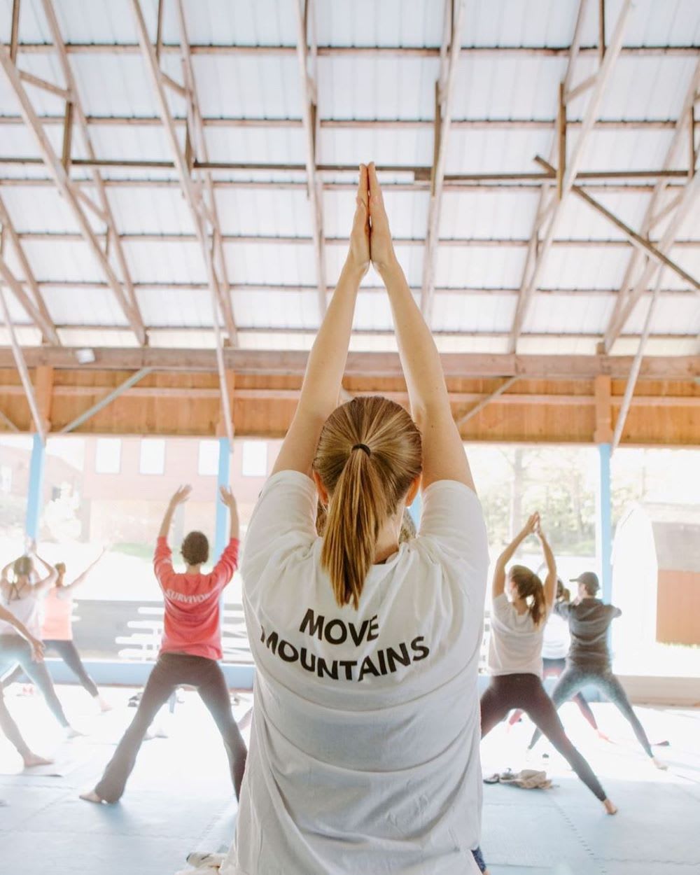 breast cancer support groups: yoga