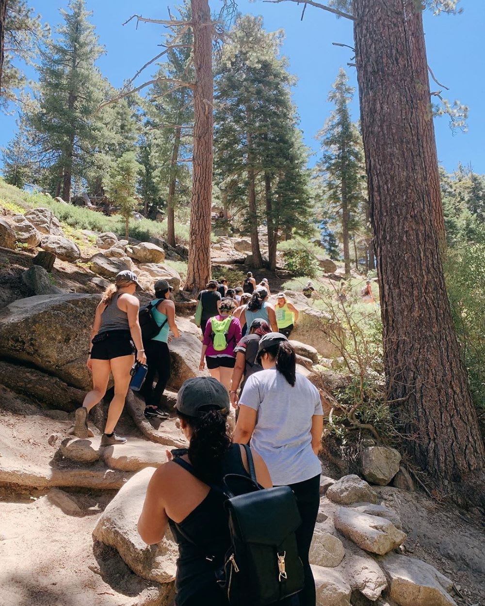 breast cancer support group hiking