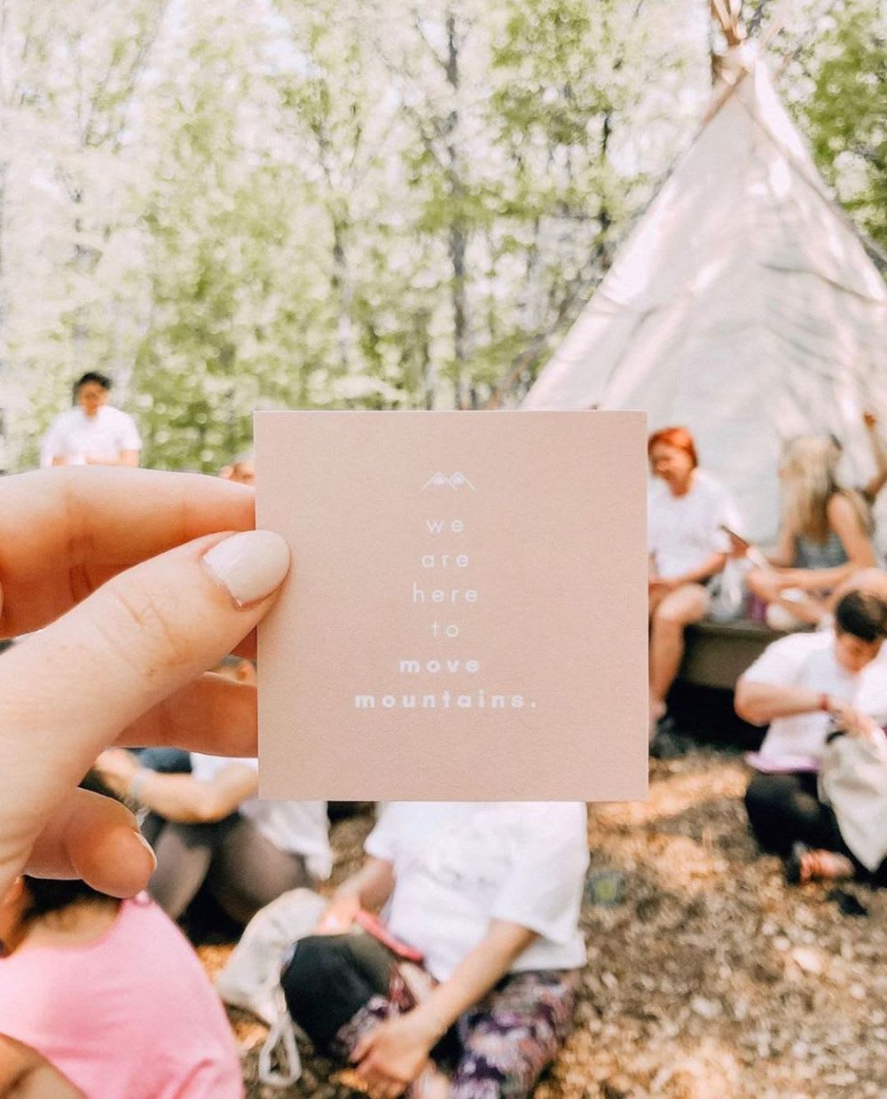 we are here to move mountains- the breasties