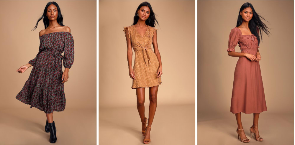 dressy casual fall wedding attire