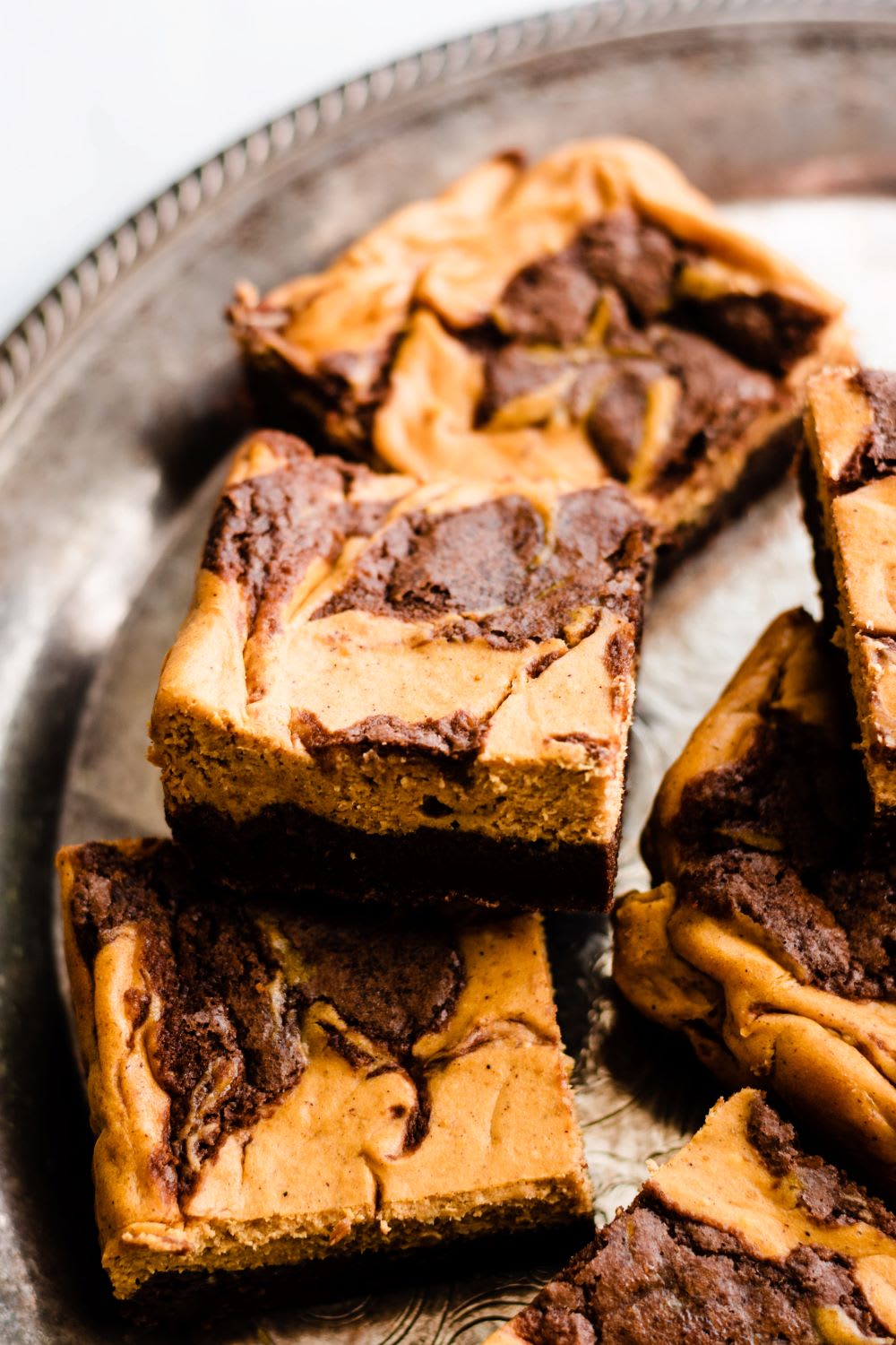 pumpkin cream cheese brownies