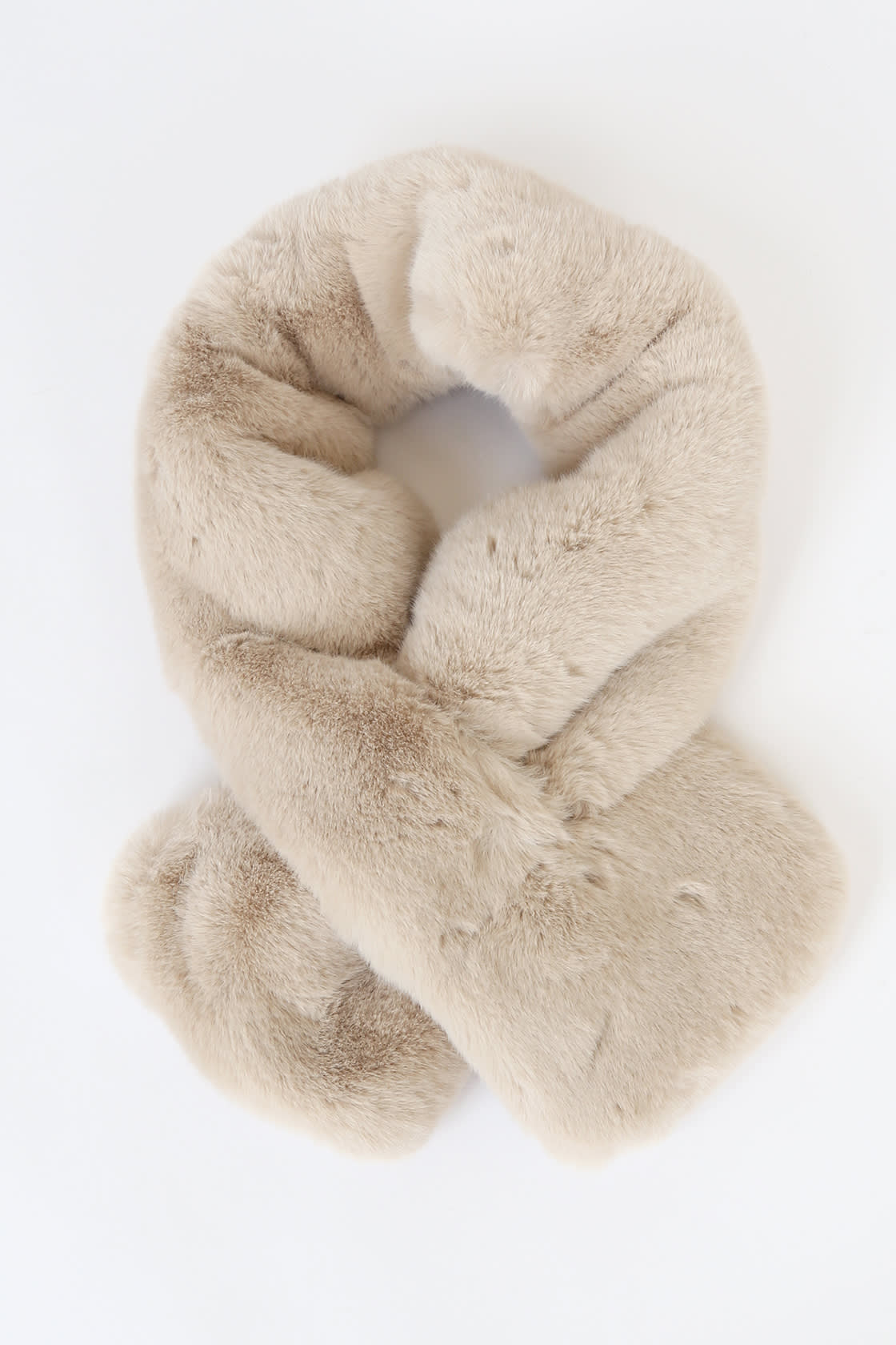 faux fur stole 