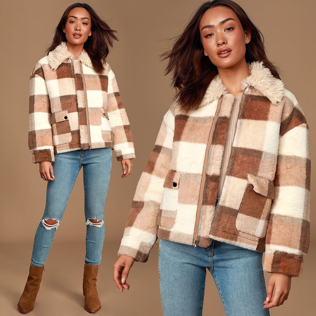 Cozy Clothes Live in These Soft Neutral Sweaters, Jackets & More All
